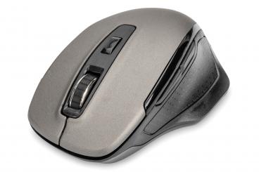 Kabellose optische Maus, 6 Tasten, Ergonomisch 