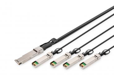 40G QSFP+ to 4XSFP+ Direct Attach Kabel 3m 
