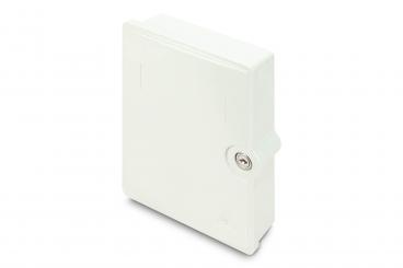 FTTH/FTTB-Anschlussgehäuse, bestückt, OS2, 12 Fasern, LC/PC 