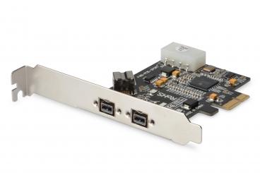 Firewire 800 (1394b) PCI-Express-Add-On-Karte 