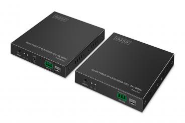 HDMI Fiber IP Extender Set, 4K/60Hz 